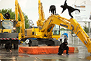Открытие центра KOMATSU в Новосибирске