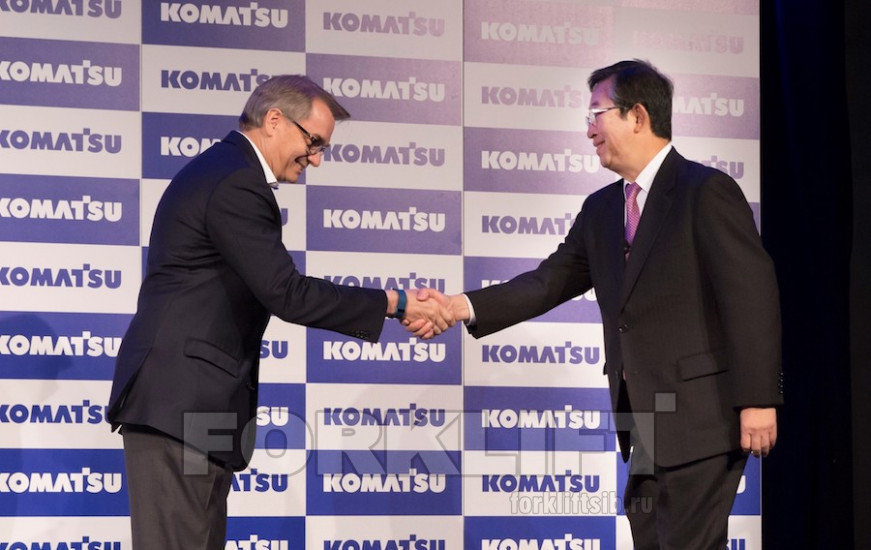 Приостановка поставки вилочных погрузчиков KOMATSU – фейк?